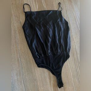 Lulus NWT cowl neck bodysuit